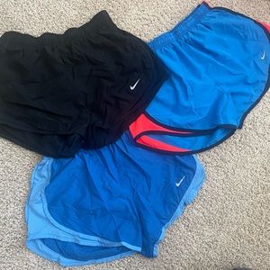 Set of 3 Nike Shorts size Small